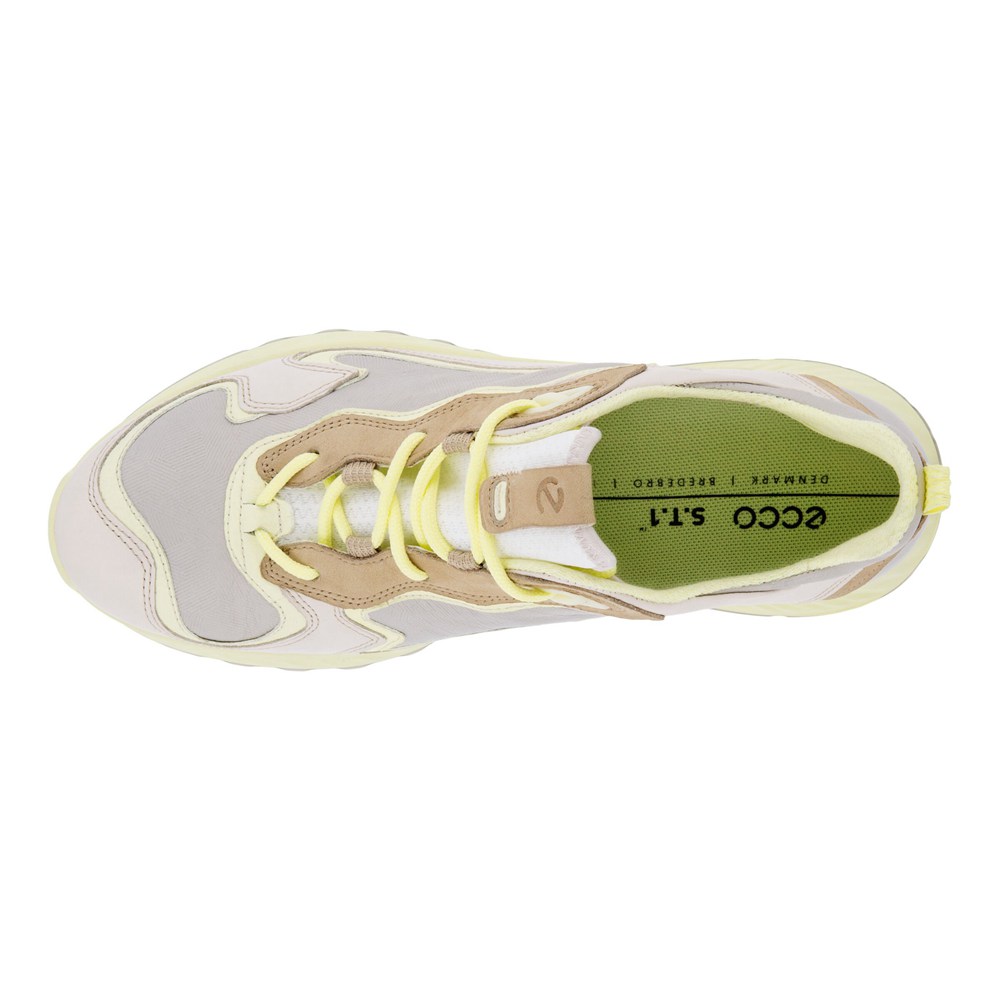 Tenis Mujer - ECCO St.1 Laced - Beige - TUC162097